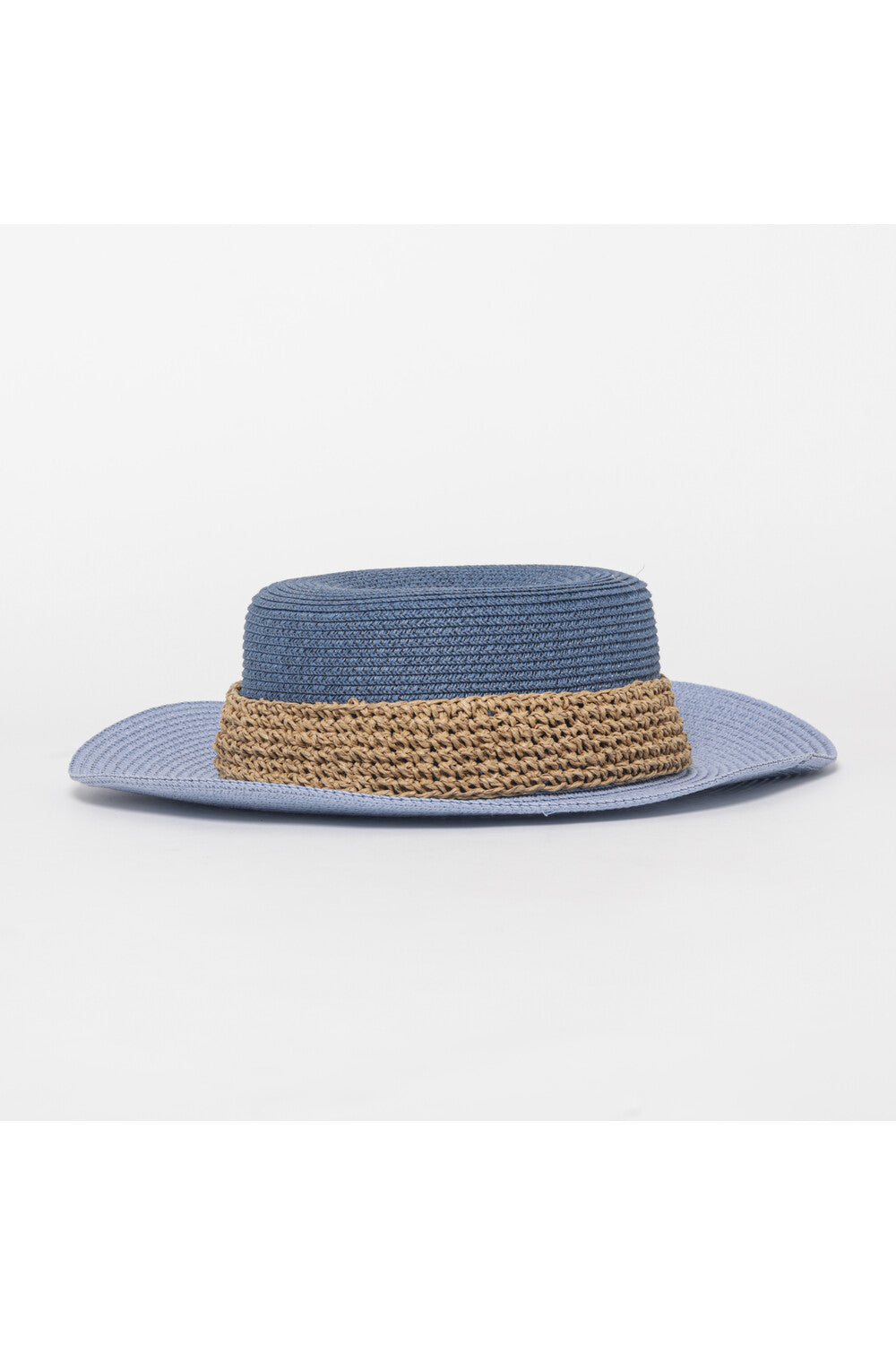 CAPPELLO IN STRAW PAPER BICOLOR