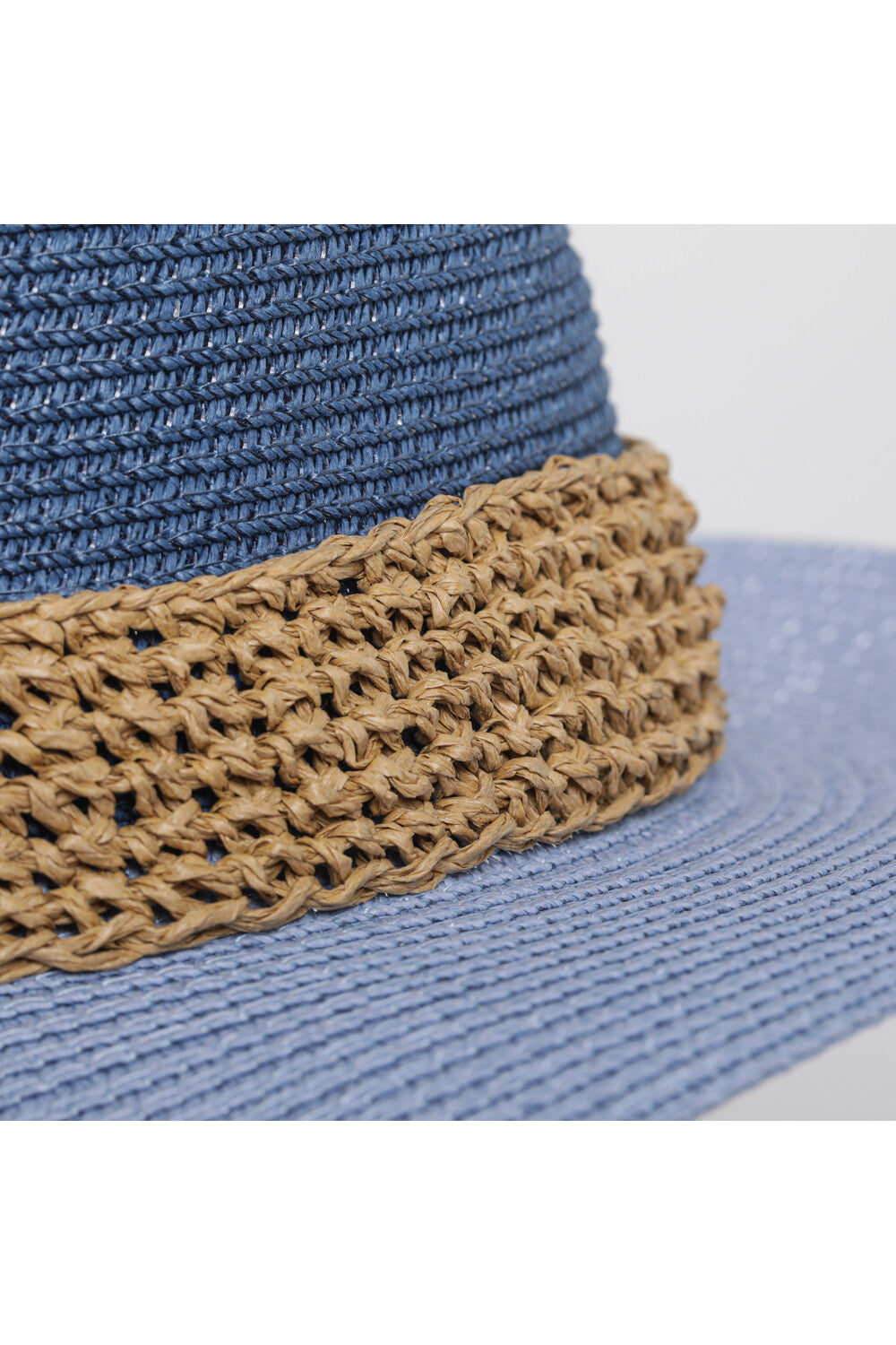 CAPPELLO IN STRAW PAPER BICOLOR