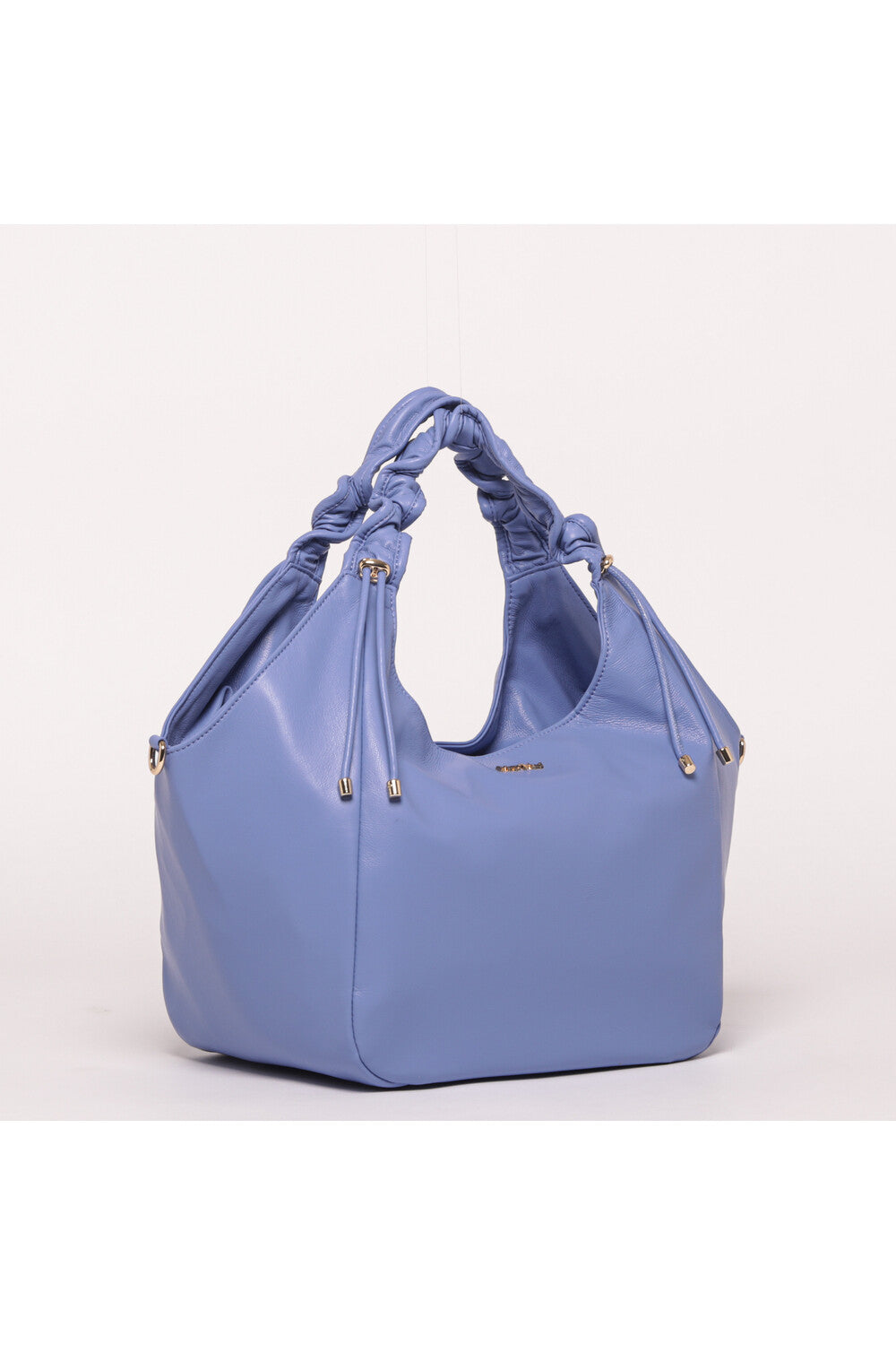 BORSA HOBO BRACCIO CON ARRICCIO SU MANICO