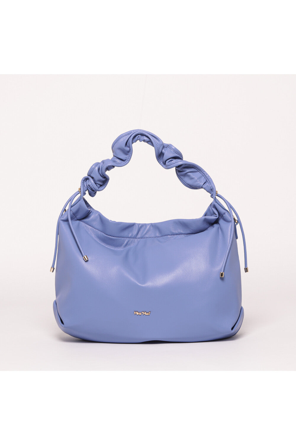 BORSA HOBO SPALLA CON ARRICCIO SU MANICO