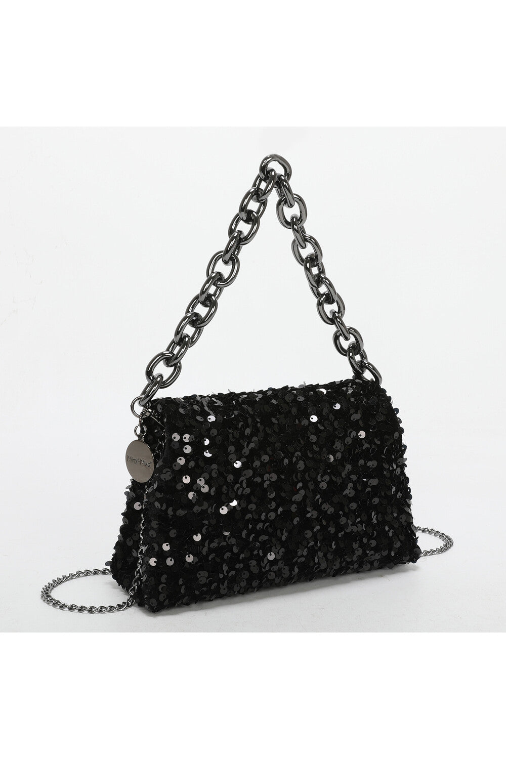 BORSA A MANO CON PAILLETTES