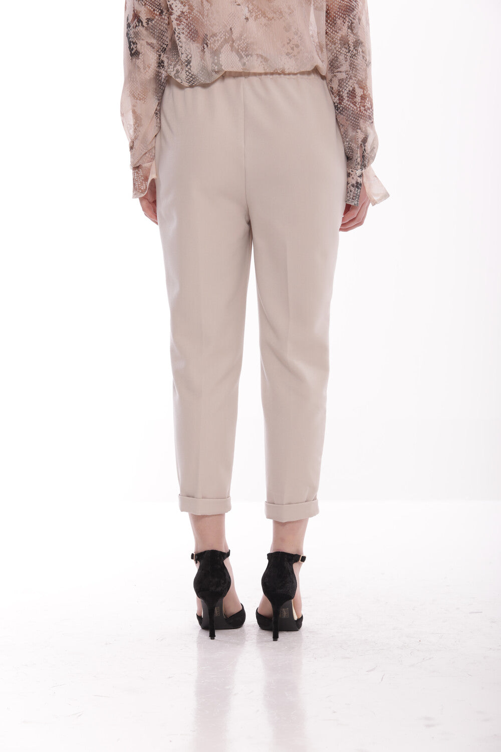 PANTALONE JOGGER IN POLYVISCOSA