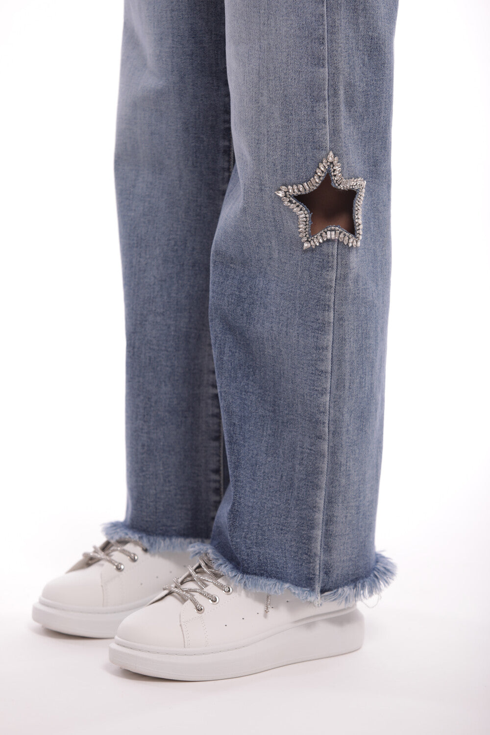 JEANS MARINE CON DETTAGLIO STELLA